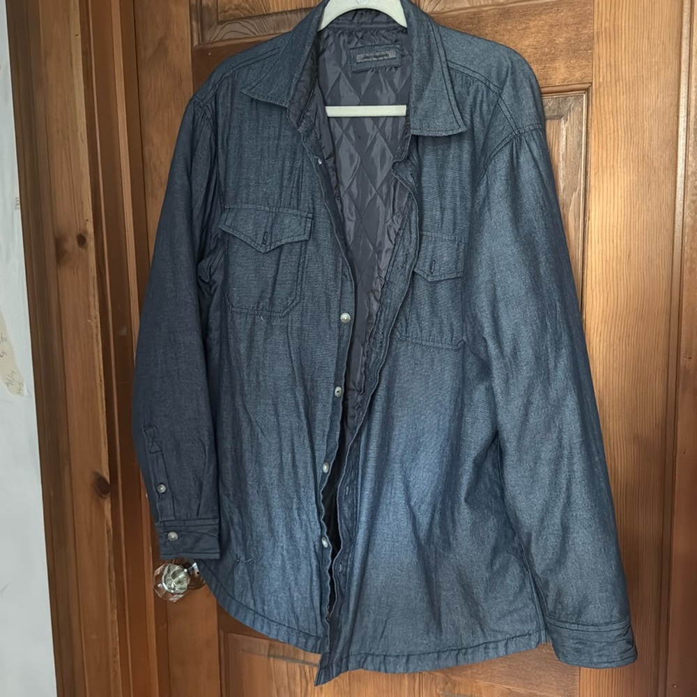 Insulated shirt jacket